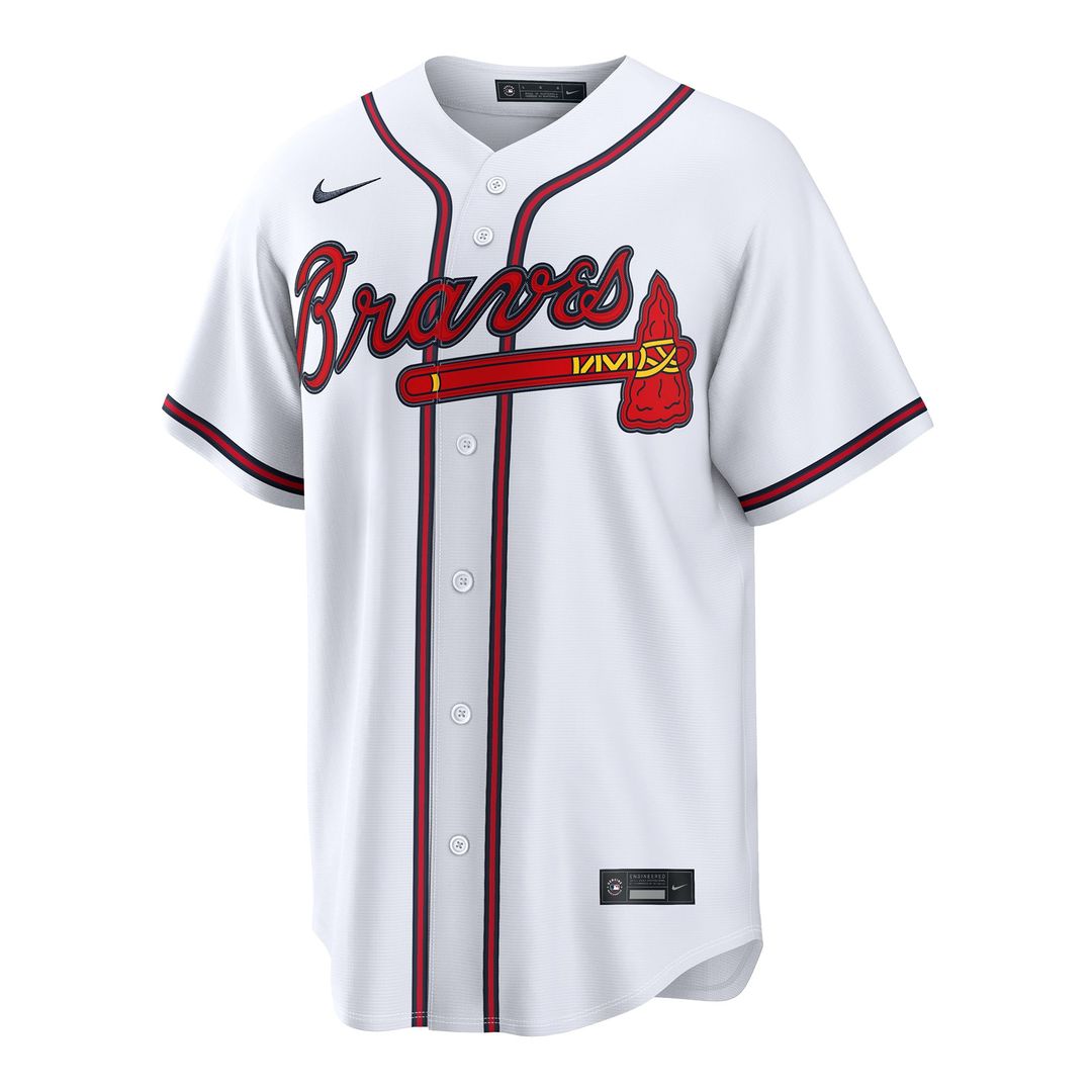 Men's Atlanta Braves Mauricio Dubón White Home Replica Jersey