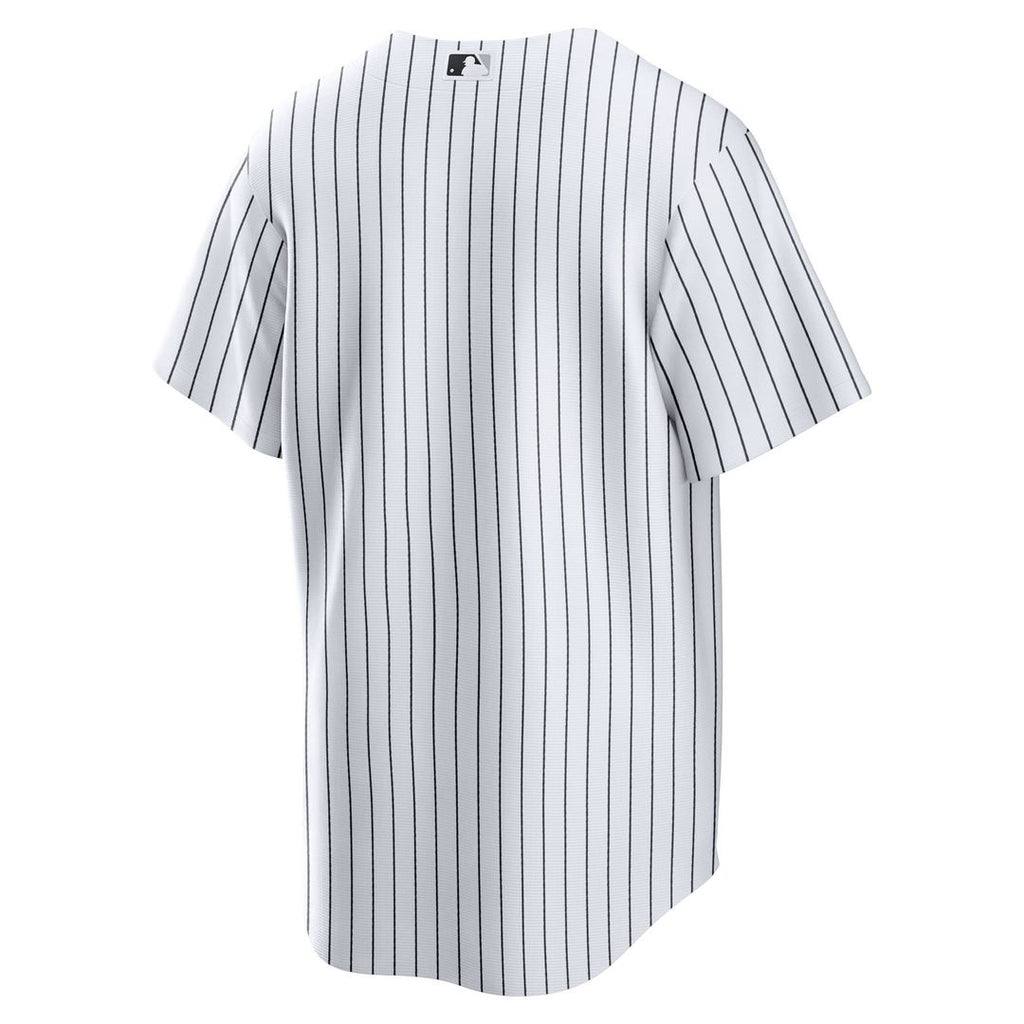 Men's Chicago White Sox White Home Blank Replica Jersey