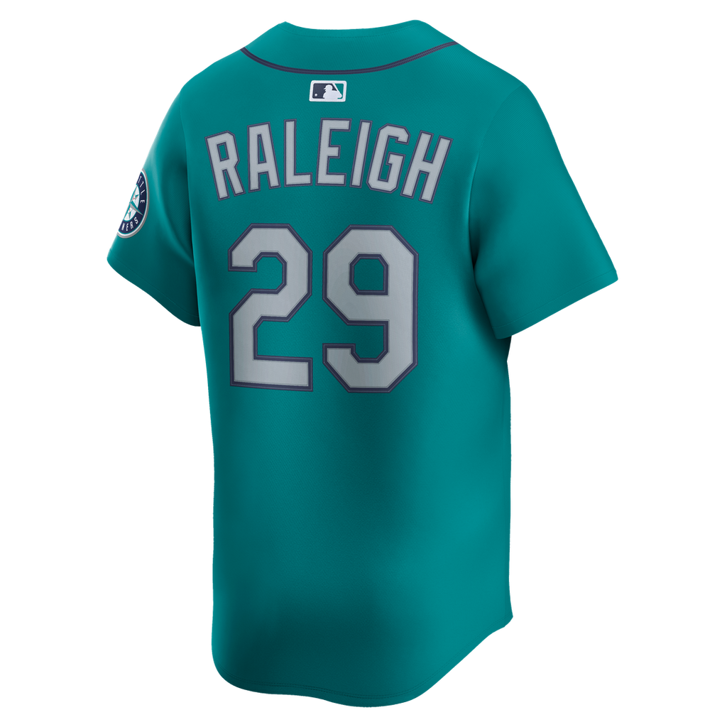 Men's Seattle Mariners Cal Raleigh Teal Alternate Jersey