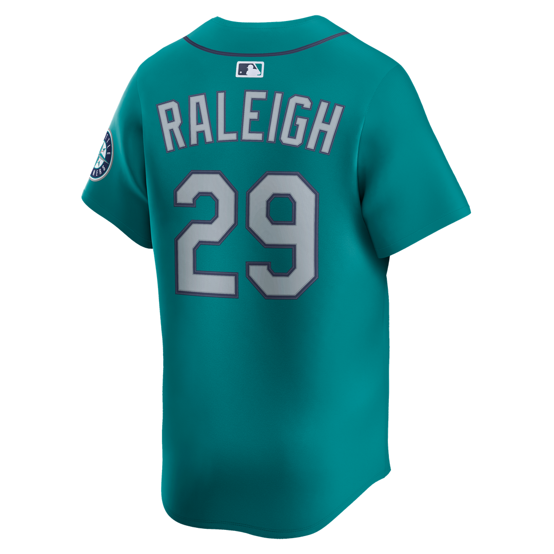 Men's Seattle Mariners Cal Raleigh Teal Alternate Jersey