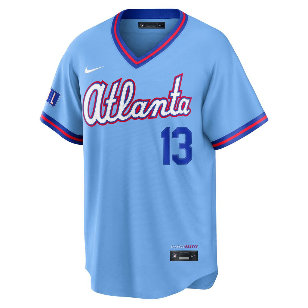 Men's Atlanta Braves Ronald Acuña Jr. Powder Blue 2026 City Connect Stadium Jersey