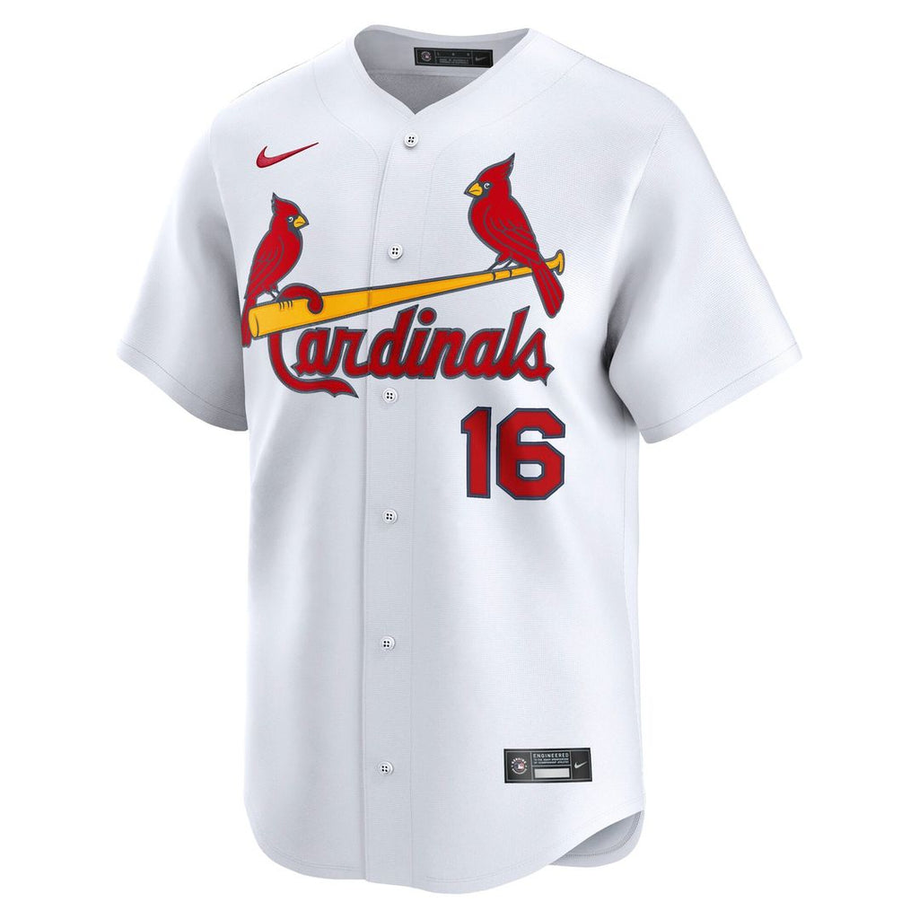 Men's St. Louis Cardinals Nolan Gorman White Home Player Jersey