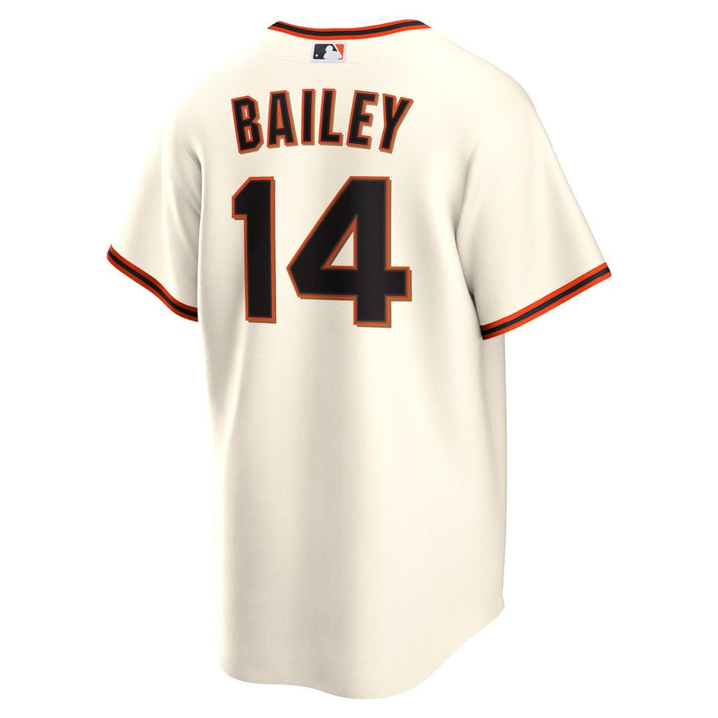 Men's San Francisco Giants Patrick Bailey Cream Home Replica Jersey