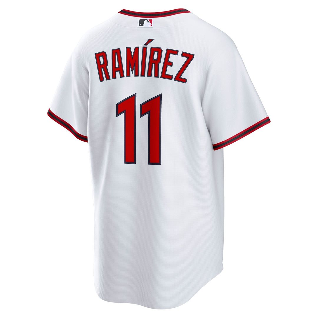 Men's Cleveland Guardians José Ramírez White Home Replica Jersey