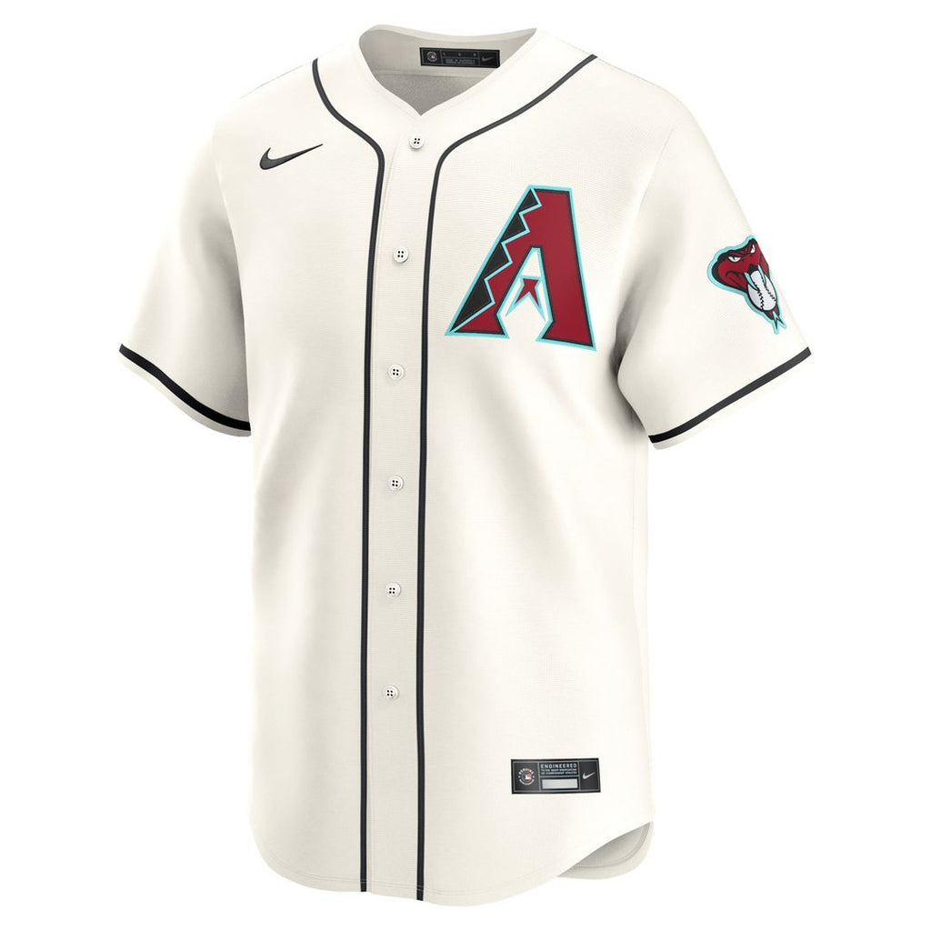 Men's Arizona Diamondbacks Corbin Carroll White Home Player Jersey