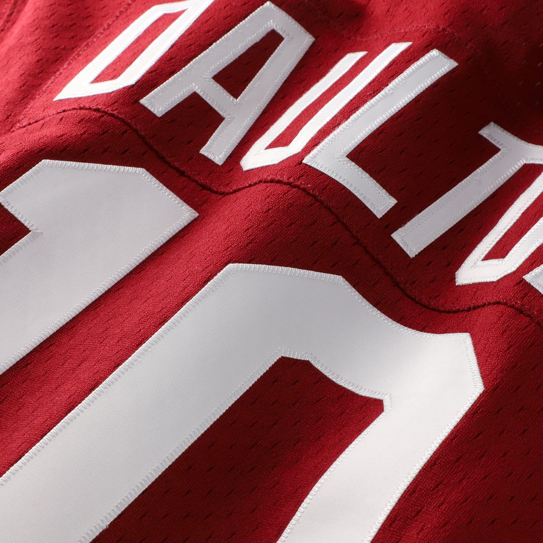 Men's Philadelphia Phillies Darren Daulton Scarlet Batting Practice Jersey