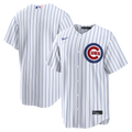 Men's Chicago Cubs White Home Replica Jersey
