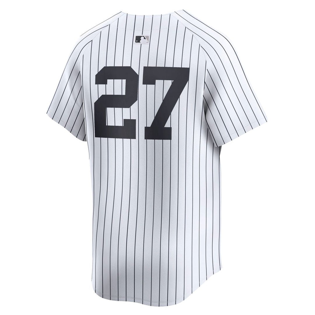 Men's New York Yankees Giancarlo Stanton White Home Player Jersey
