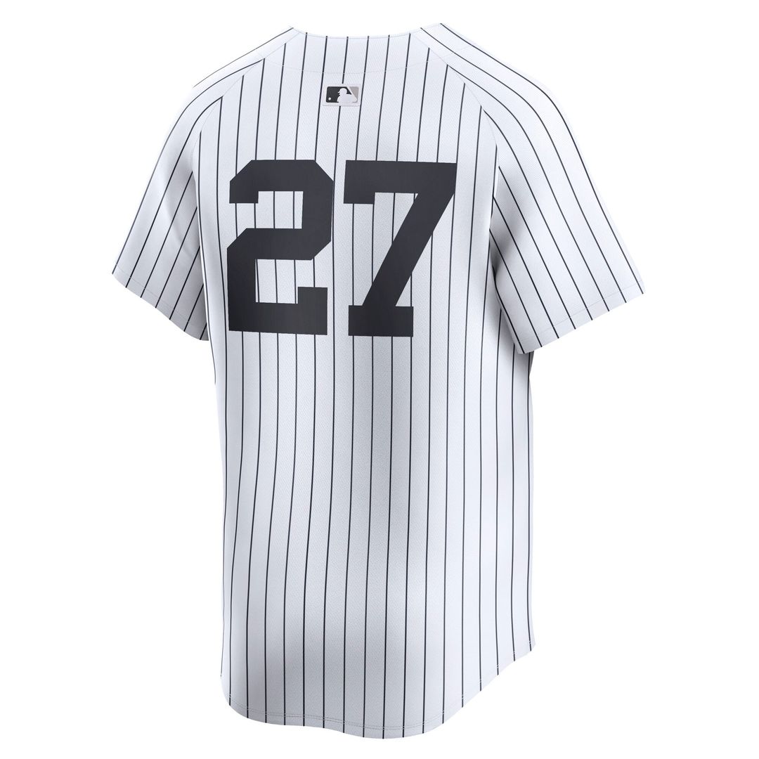 Men's New York Yankees Giancarlo Stanton White Home Player Jersey