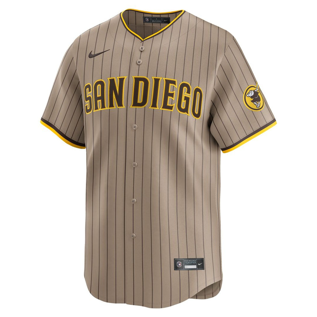 Men's San Diego Padres Khaki Alternate Jersey