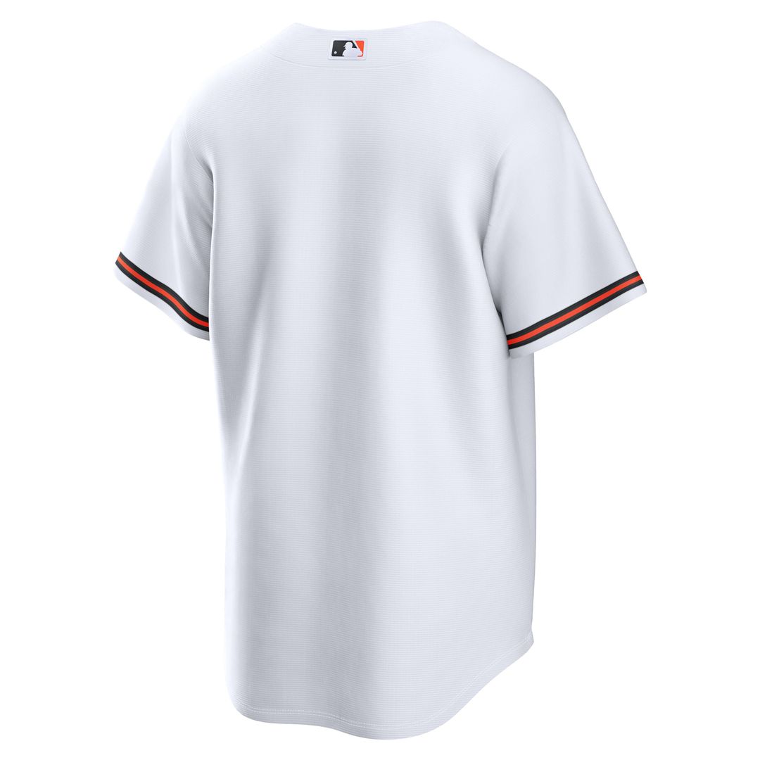 Men's Baltimore Orioles White Home Replica Jersey