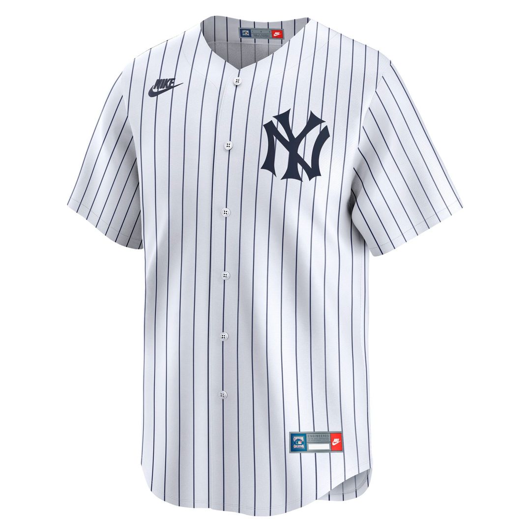 Men's New York Yankees Yogi Berra White Jersey