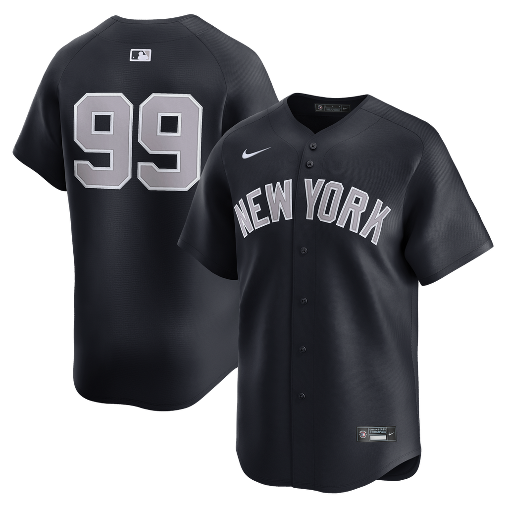 Men's New York Yankees Aaron Judge Gray Road Player Jersey