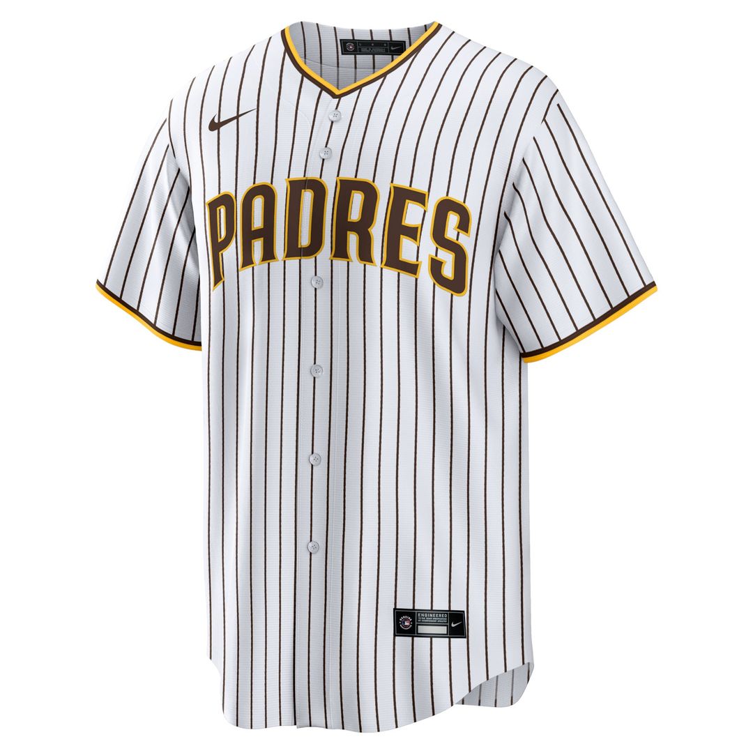 Men's San Diego Padres Yu Darvish White Home Replica Player Jersey