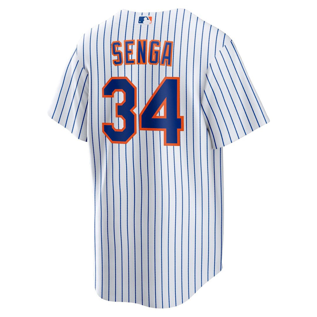 Men's New York Mets Kodai Senga White/Royal Home Replica Player Jersey