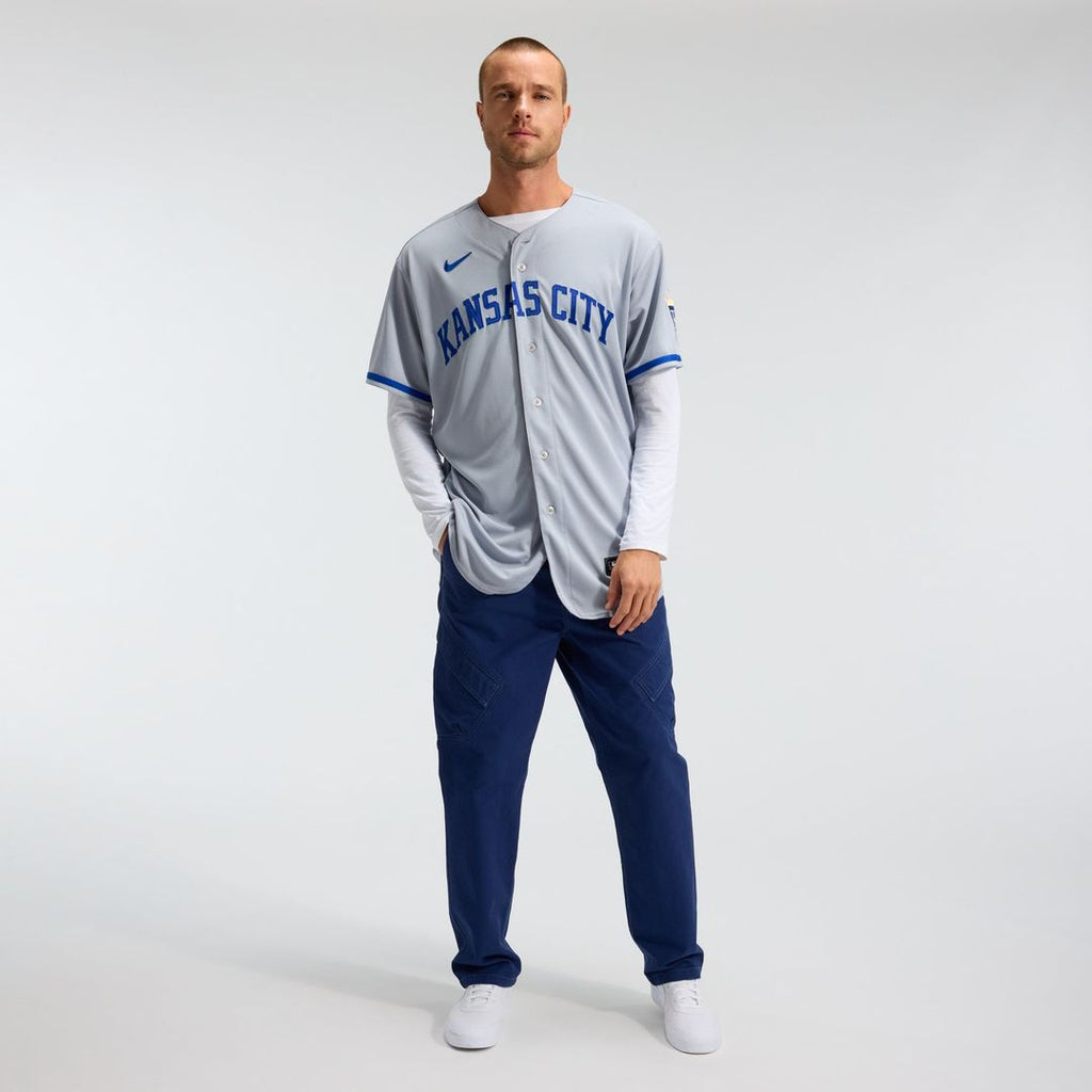 Men's Kansas City Royals Gray 2022 Road Jersey