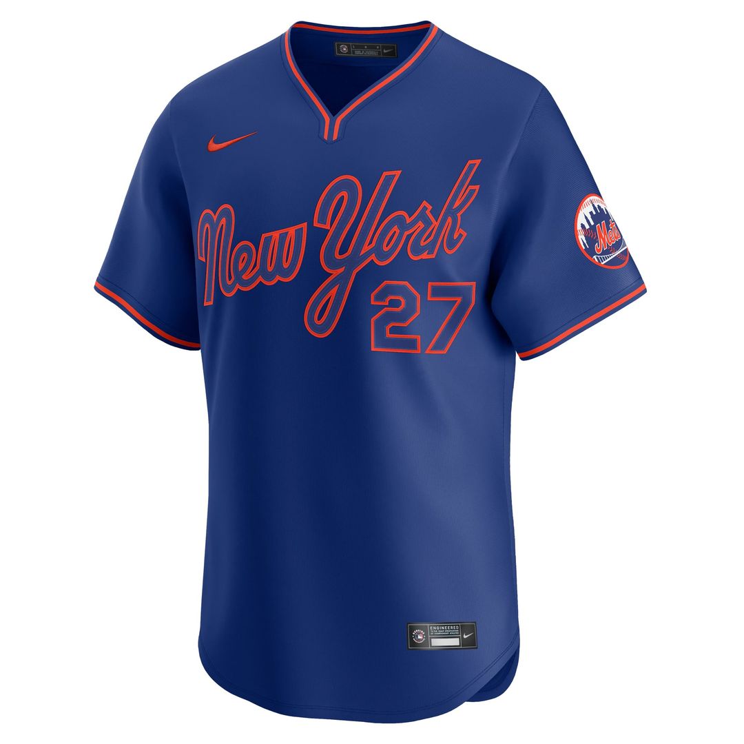 Men's New York Mets Mark Vientos Gray All-Star Jersey
