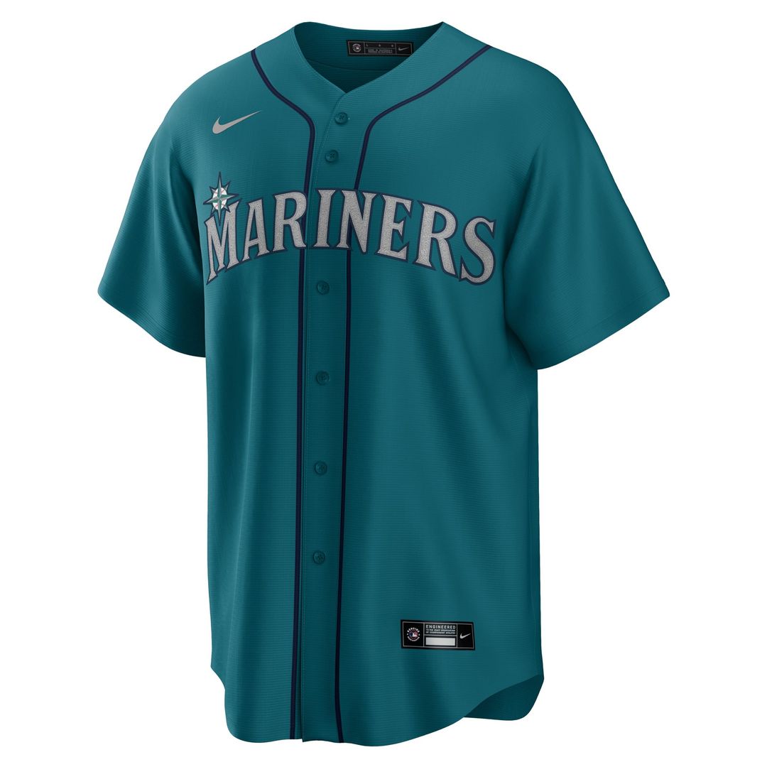 Men's Seattle Mariners Julio Rodríguez Teal Replica Player Jersey