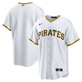 Men's Pittsburgh Pirates White Home Replica Team Jersey