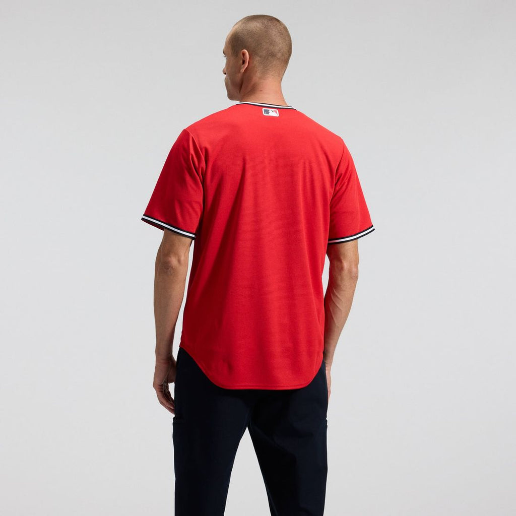 Men's Cleveland Guardians Red Alternate 2 Replica Jersey