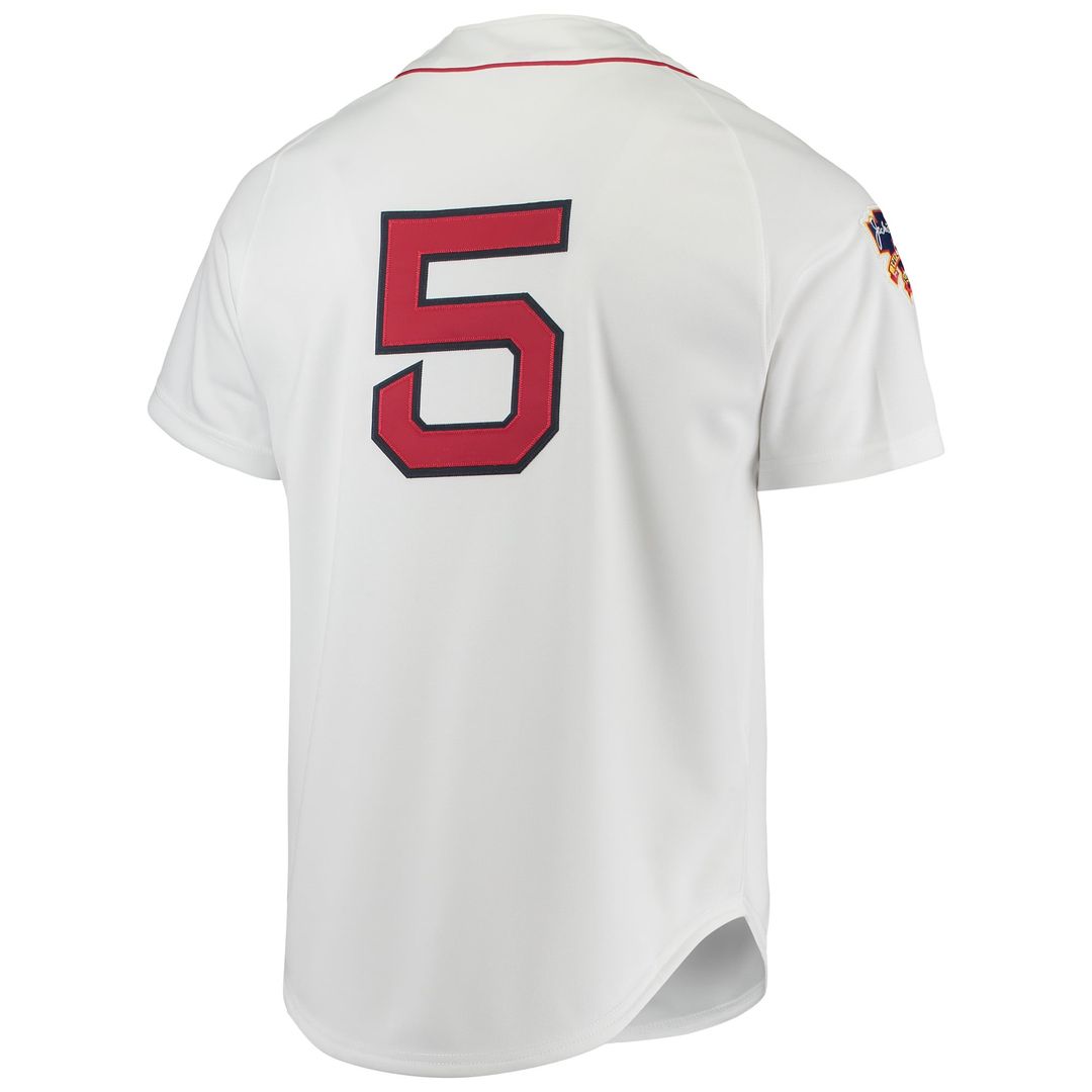 Men's Boston Red Sox Nomar Garciaparra White 1997 Jersey