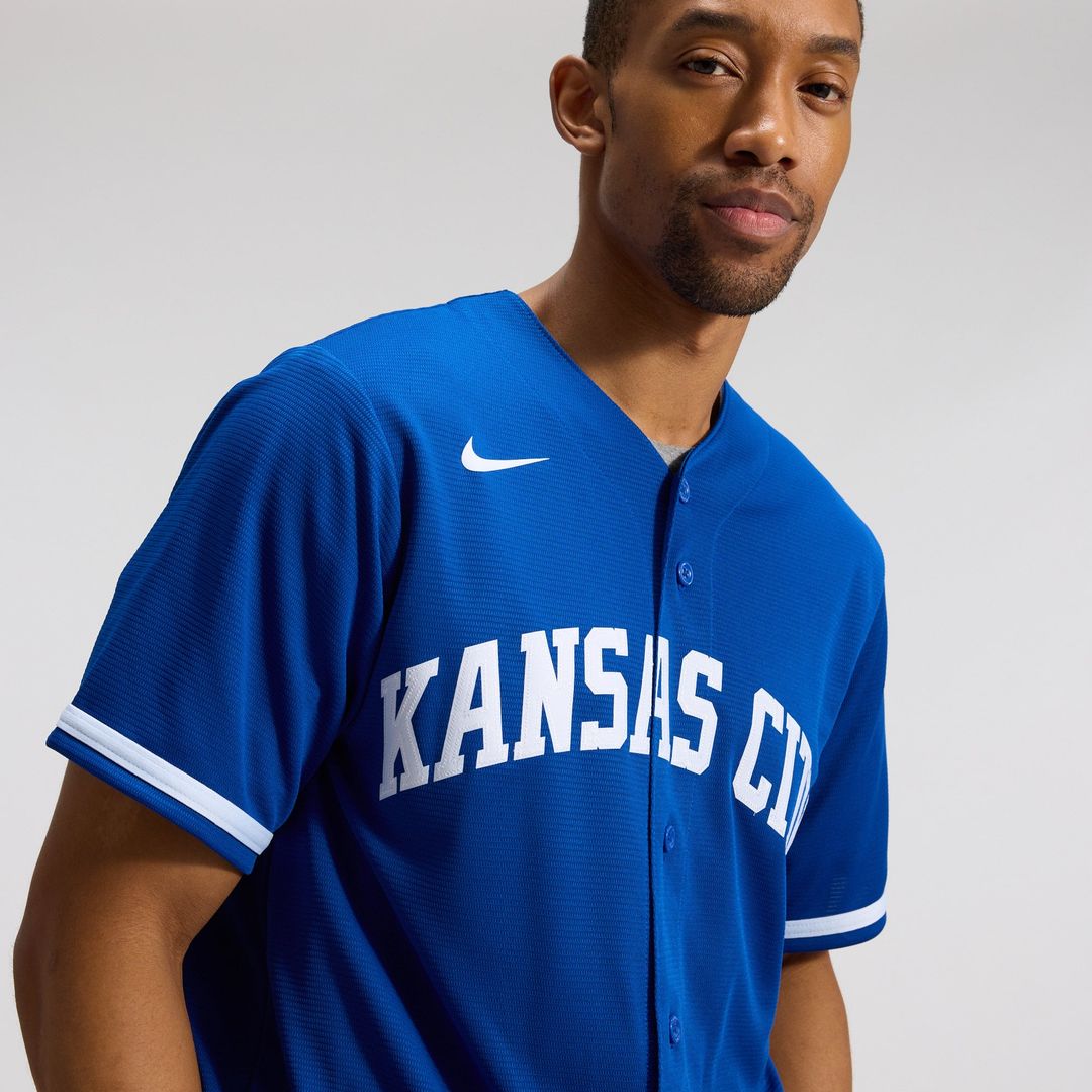 Men's Kansas City Royals Royal Alternate Replica Team Jersey