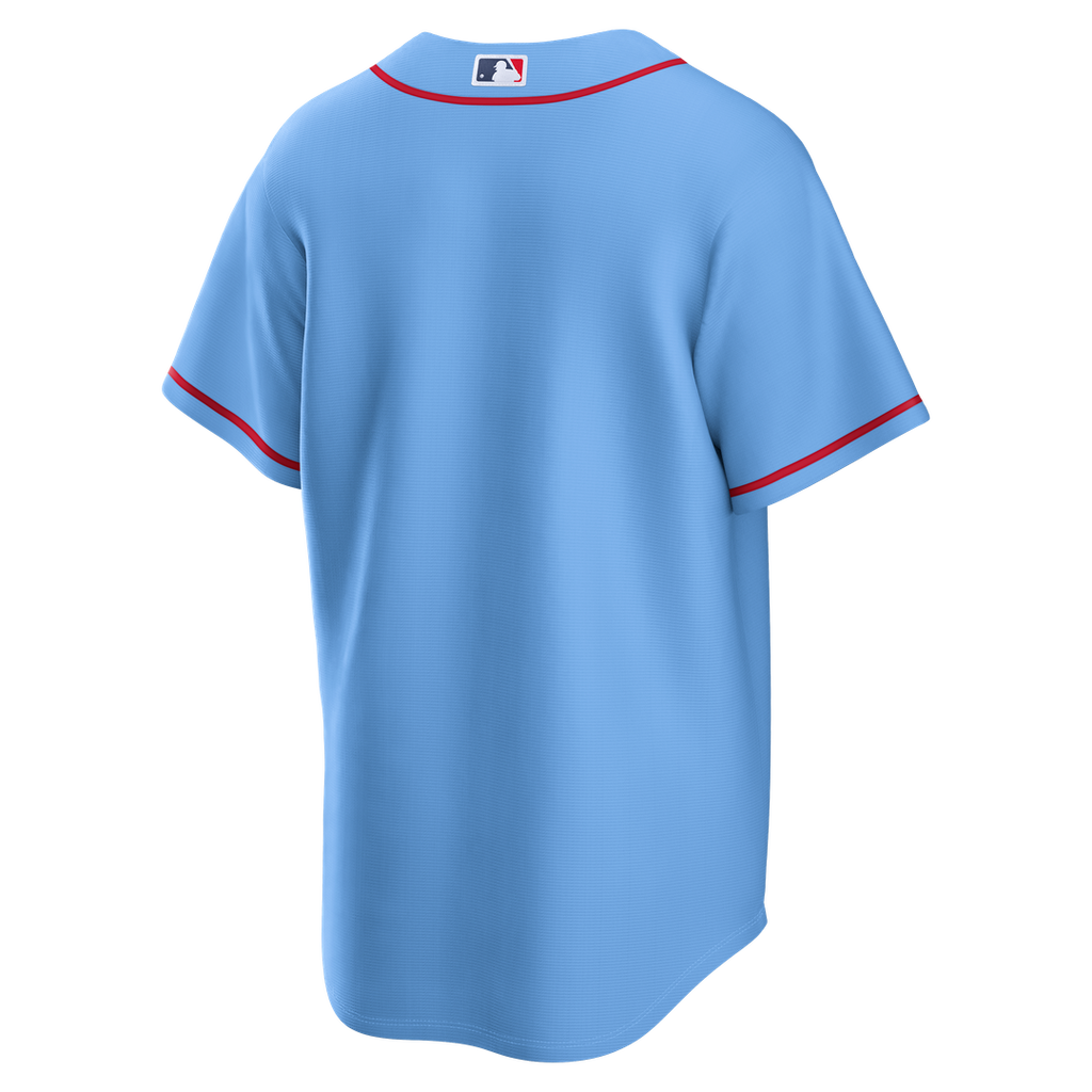 Men's St. Louis Cardinals Light Blue Alternate Replica Jersey