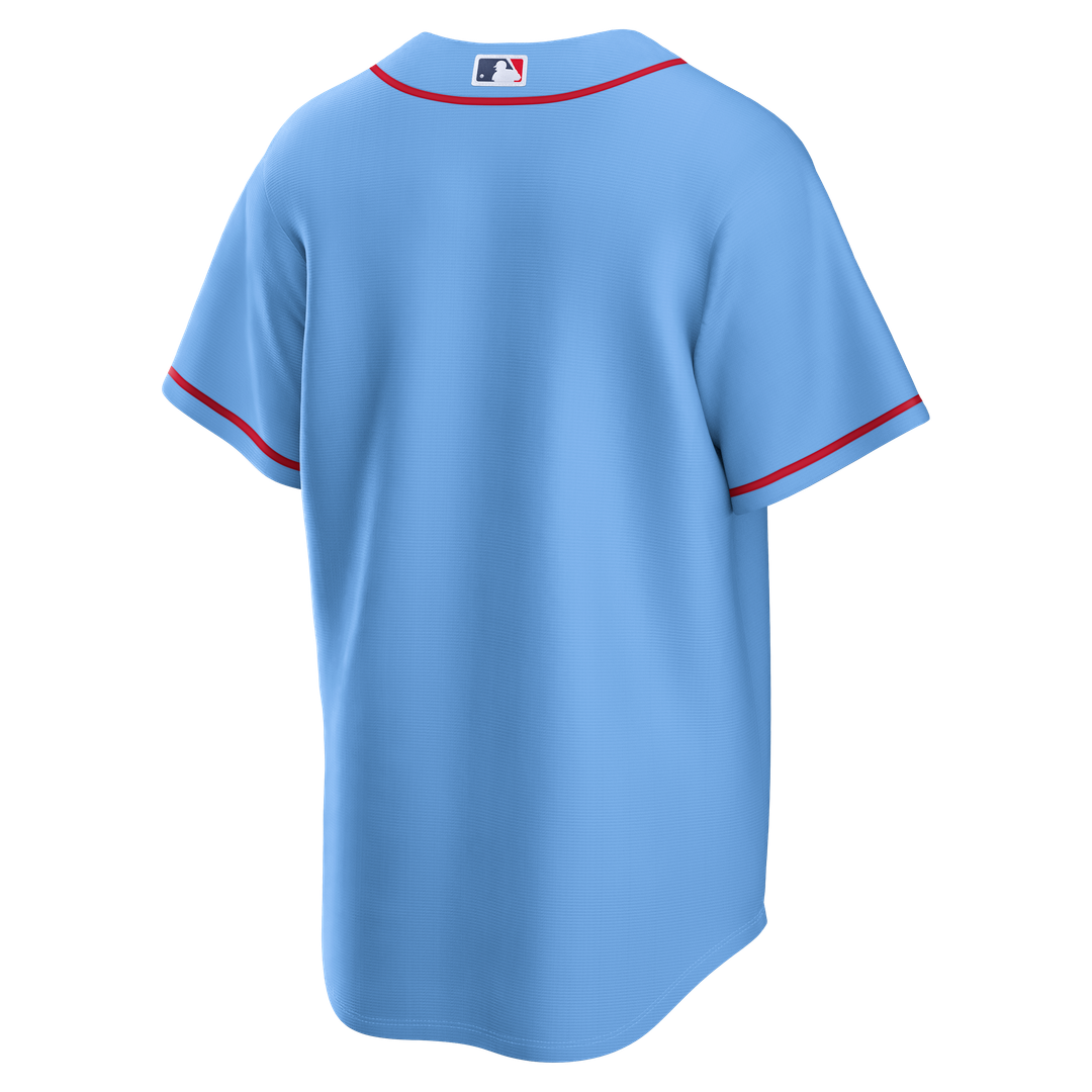Men's St. Louis Cardinals Light Blue Alternate Replica Jersey