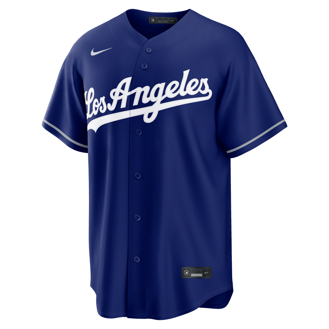 Men's Los Angeles Dodgers Enrique Hernández Royal Alternate Replica Jersey
