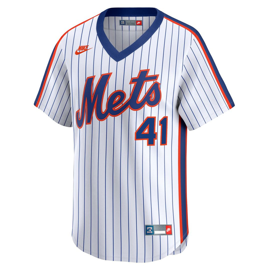 Men's New York Mets Tom Seaver White Throwback Jersey