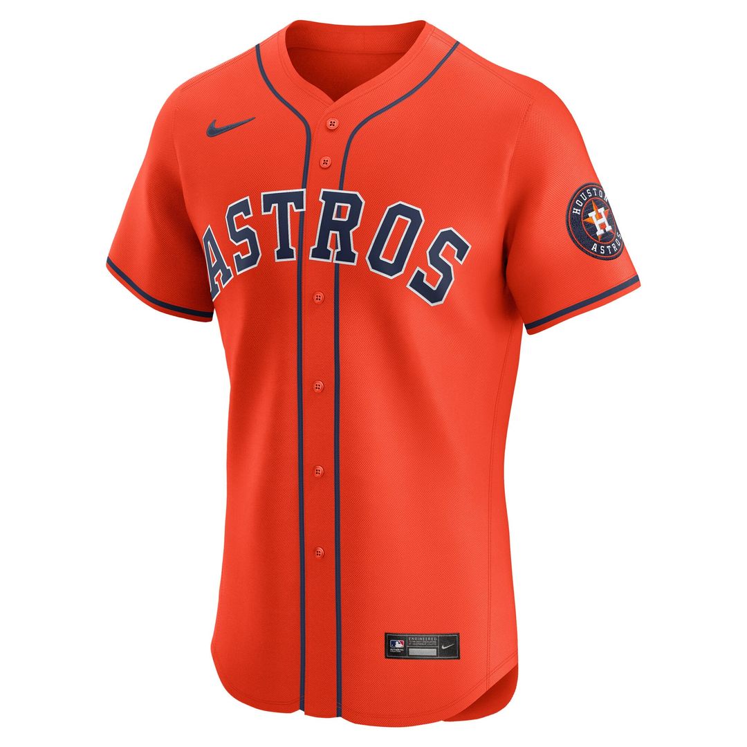 Men's Houston Astros Orange Alternate Elite Jersey