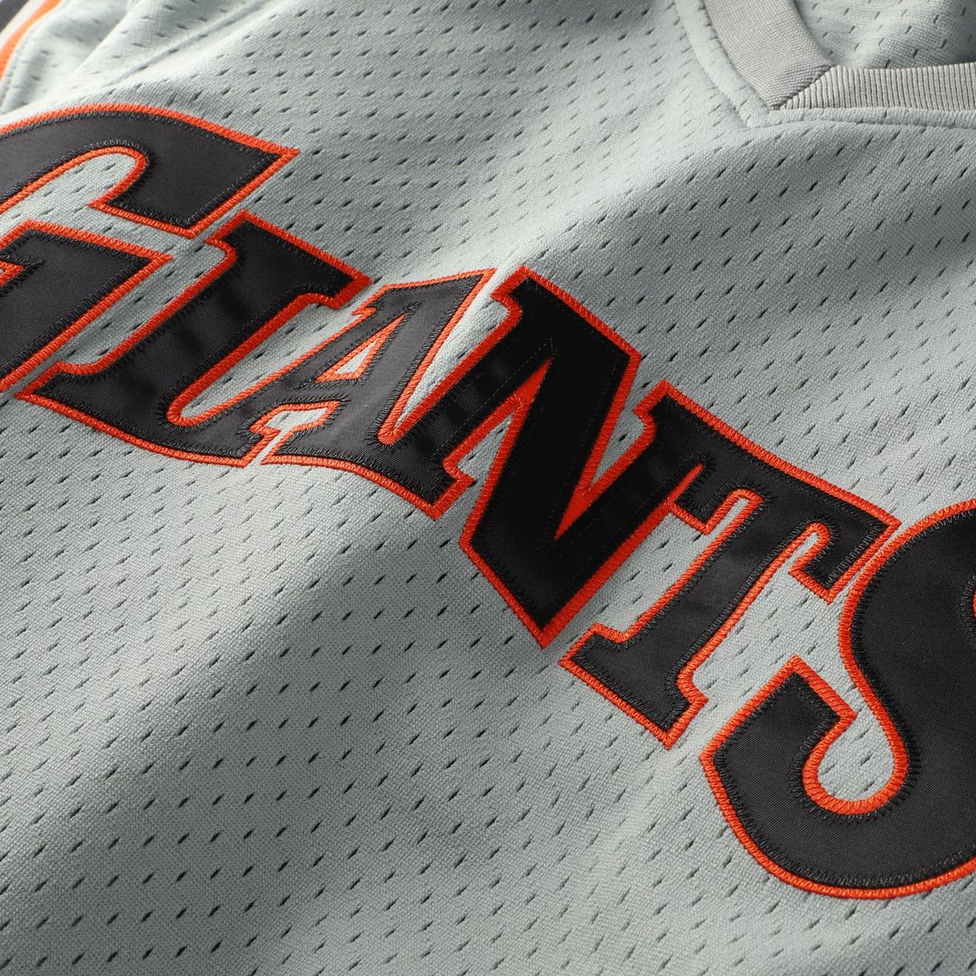 Men's San Francisco Giants Will Clark Gray Batting Practice Jersey