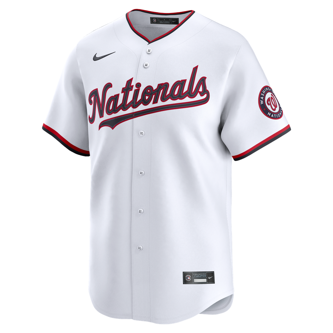 Men's Washington Nationals White Home Jersey