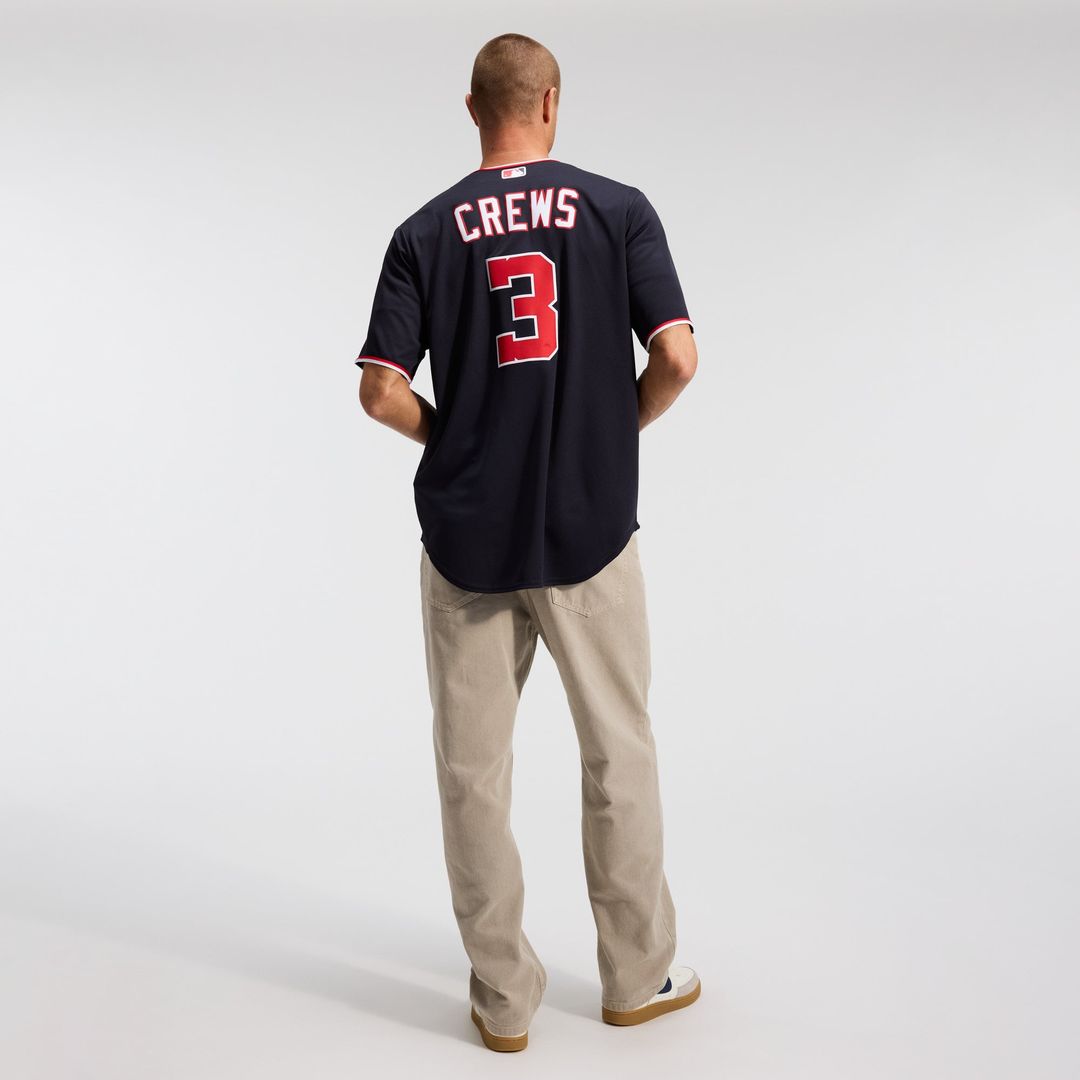 Men's Washington Nationals Dylan Crews Navy Alternate Replica Jersey