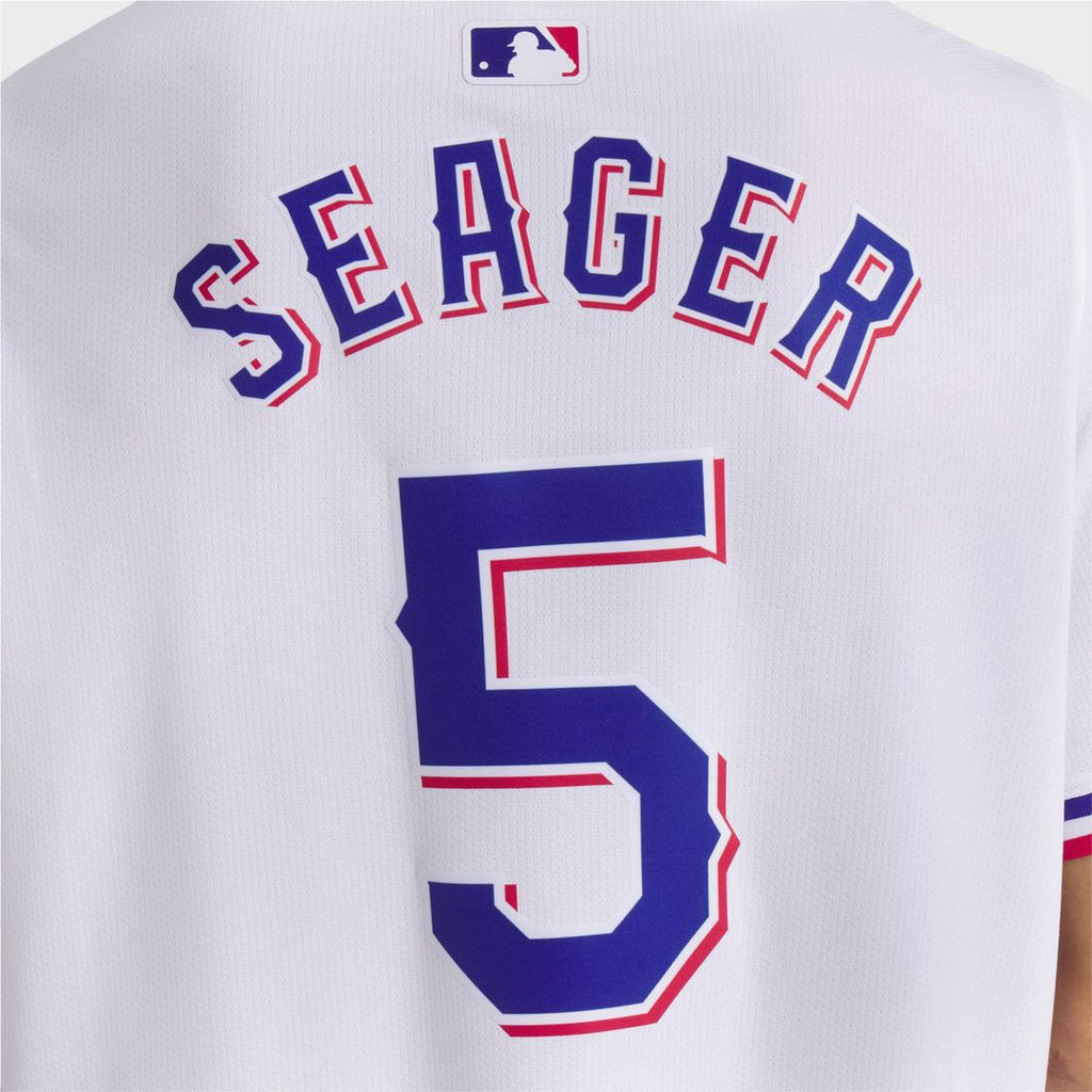 Men's Texas Rangers Corey Seager White Home Player Jersey