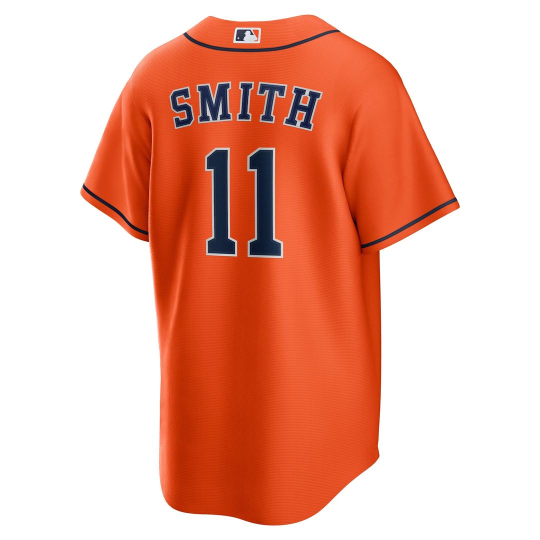 Men's Houston Astros Cam Smith Orange Alternate Replica Jersey