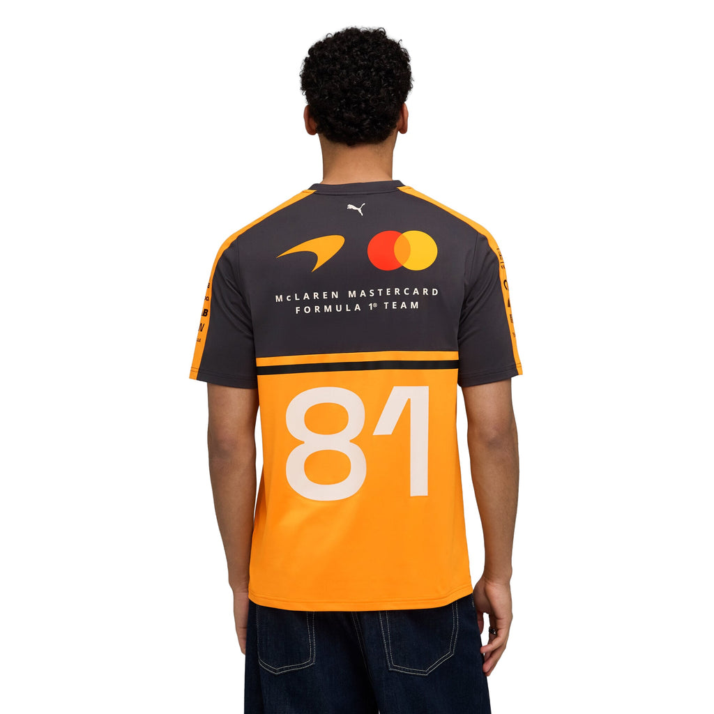 McLaren 2026  Team Oscar Piastri Driver Set Up T-Shirt - Papaya