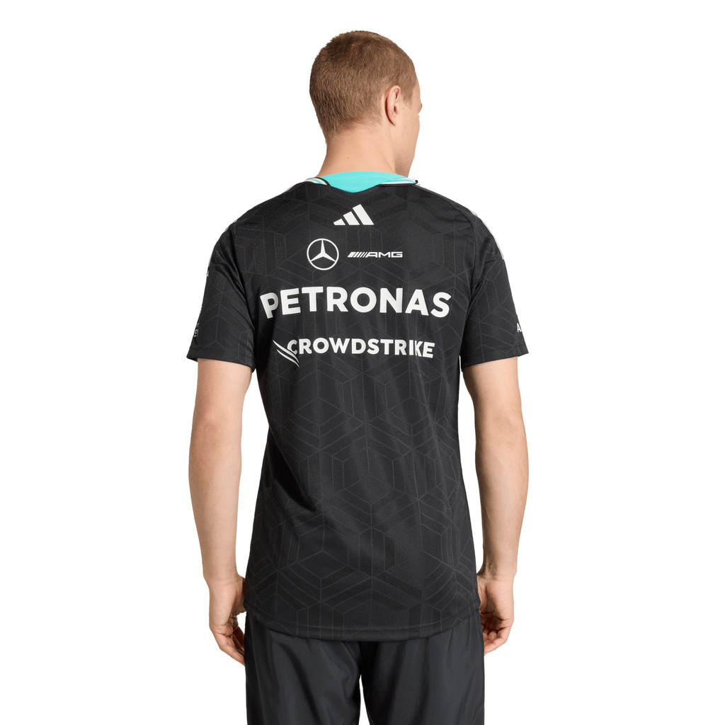Mercedes AMG Petronas adidas Authentic Team Driver T-Shirt - Black