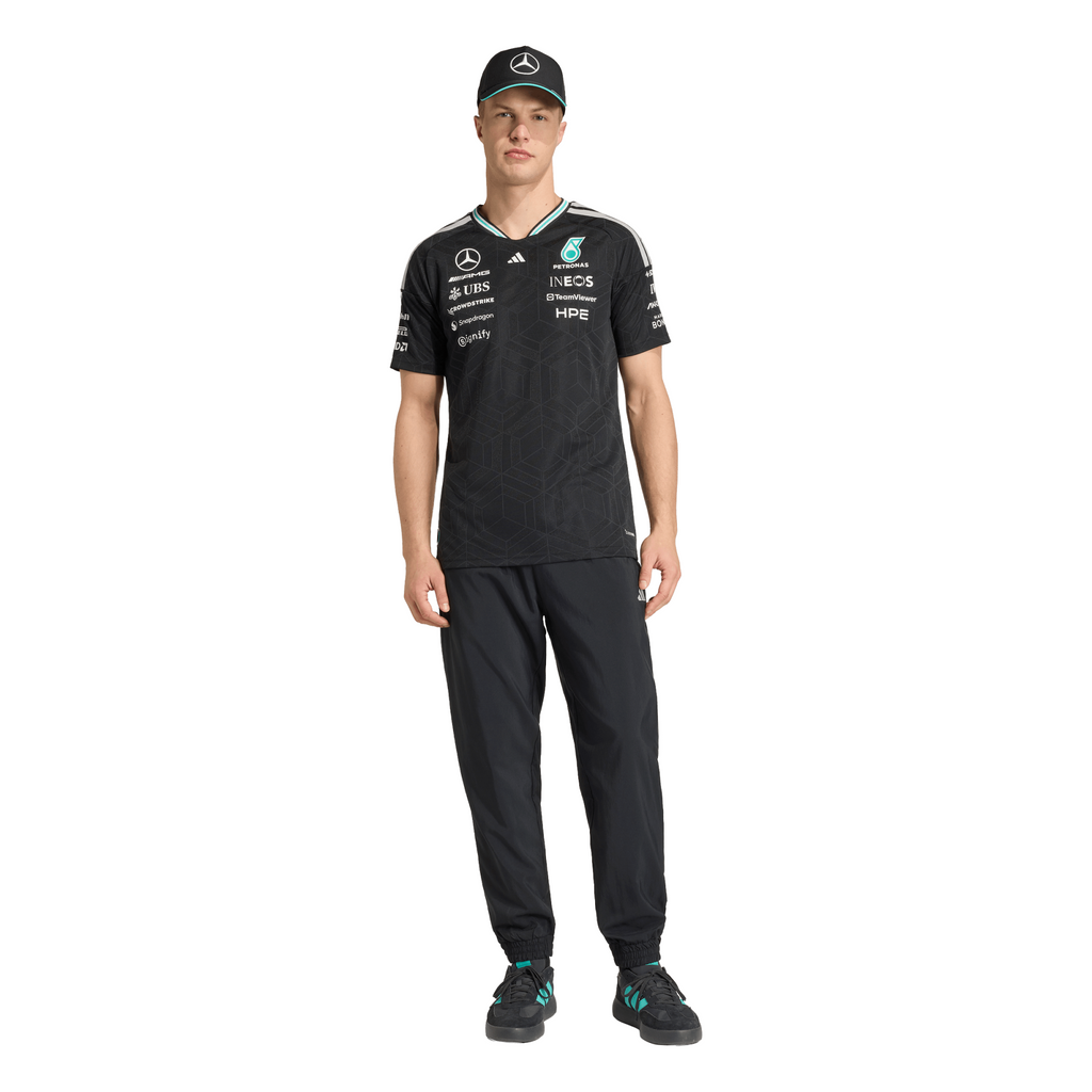 Mercedes AMG Petronas adidas Authentic Team Driver T-Shirt - Black