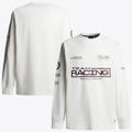 Oracle Red Bull Racing Pepe Jeans Square Team Long Sleeve T-Shirt - Off White