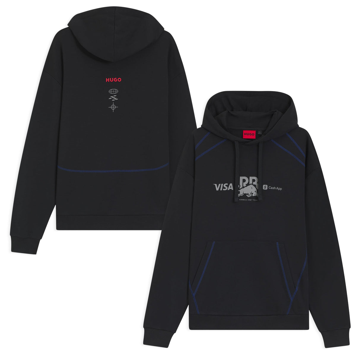 VCARB Hugo Fanwear Hoodie - Black