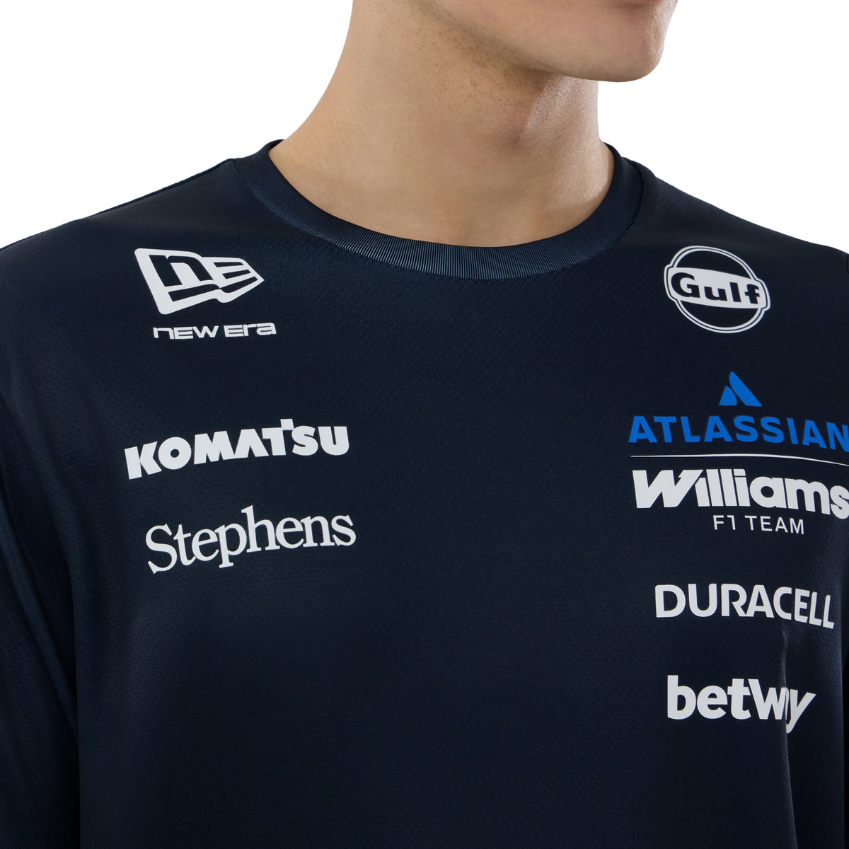 Williams Racing New Era Replica Tech T-Shirt - Navy